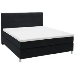 Boxspringbett 180/200 cm in Anthrazit