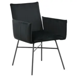 Stuhl inklusive Armlehnen Samt