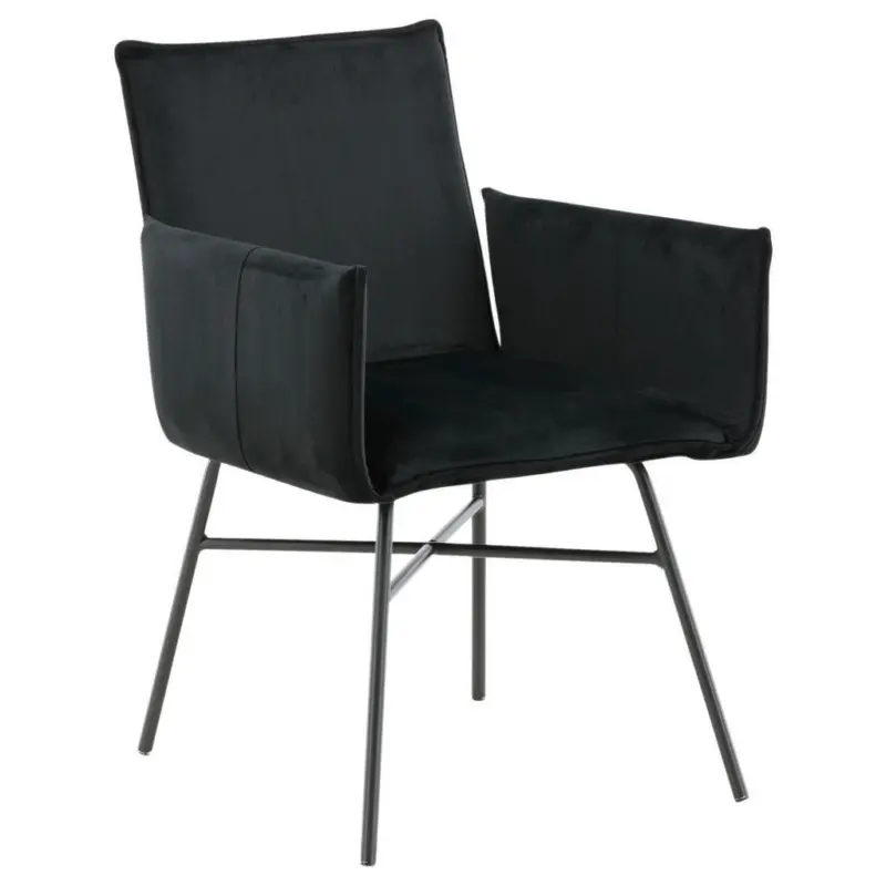 Stuhl inklusive Armlehnen Samt