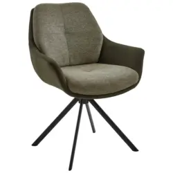 Armlehnstuhl Stoffauswahl, Typenauswahl, Sitzfl&auml;che 360&deg; drehbar, automatische R&uuml;ckholfunktion Webstoff, Mikrofaser