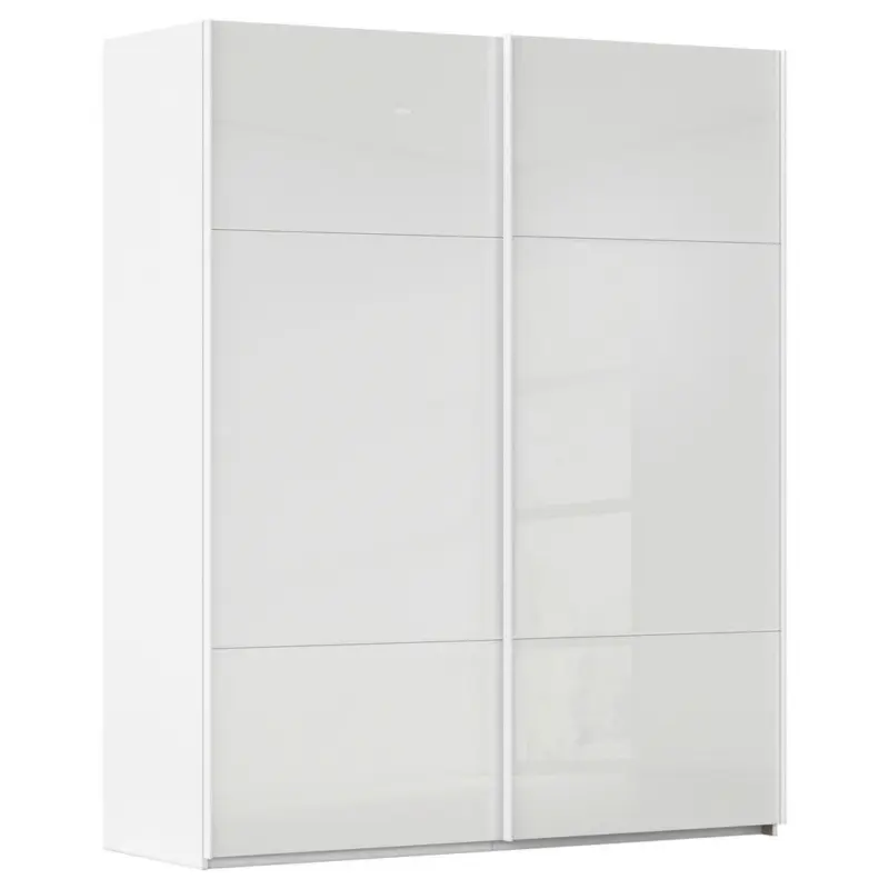 Schwebet&uuml;renschrank in Wei&szlig;