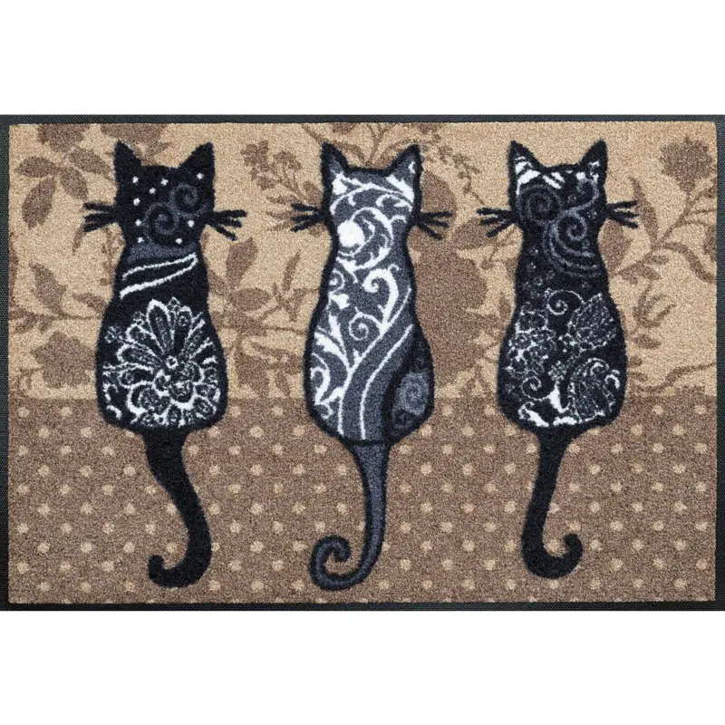 FU&szlig;MATTE 50/75 cm Katzenbande