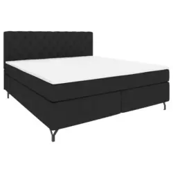 Boxspringbett 180/200 cm in Anthrazit