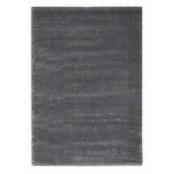 Hochflorteppich 160/230 cm Bellevue Dunkelgrau