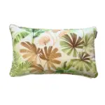 XXXLutz Lauterach - Ihr M&ouml;belhaus bei Bregenz Outdoor-Kissen in Braun, Creme, Gr&uuml;n Floral 50/30 cm