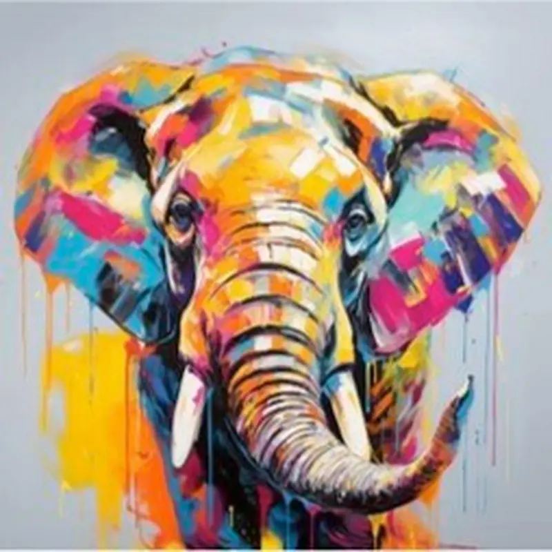 Metallbild 50/50/2 cm