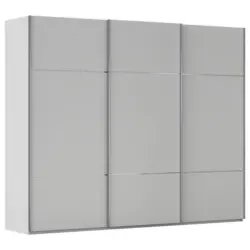 Schwebet&uuml;renschrank in Grau