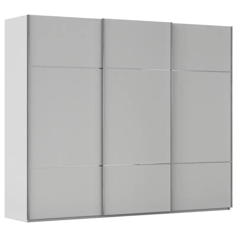 Schwebet&uuml;renschrank in Grau