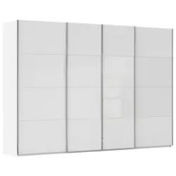 Schwebet&uuml;renschrank in Wei&szlig;