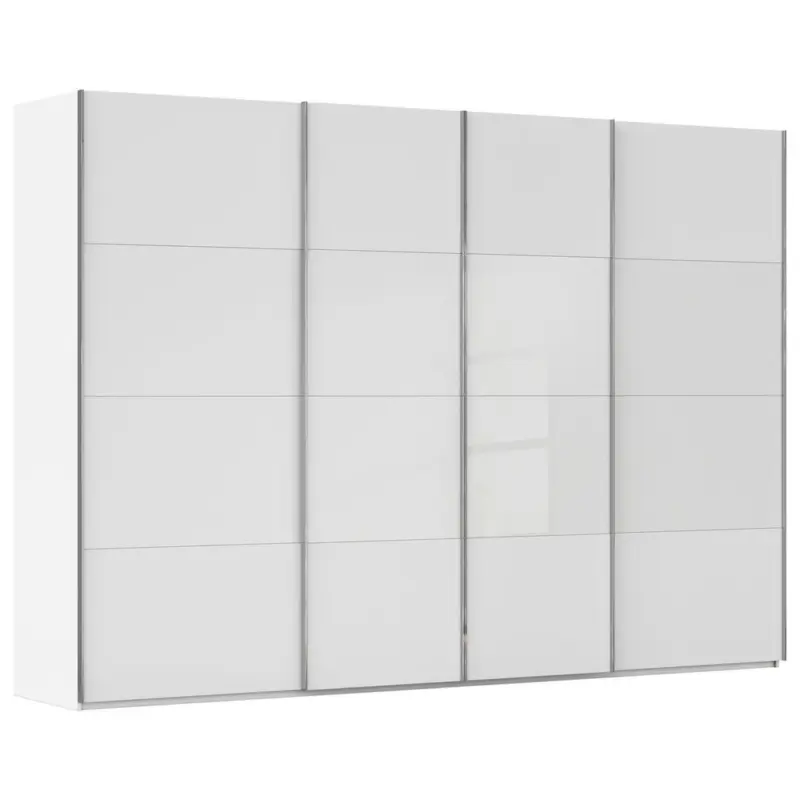 Schwebet&uuml;renschrank in Wei&szlig;