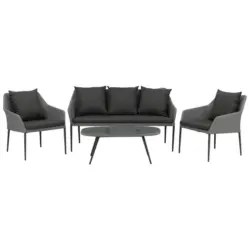 Loungegarnitur Aluminium