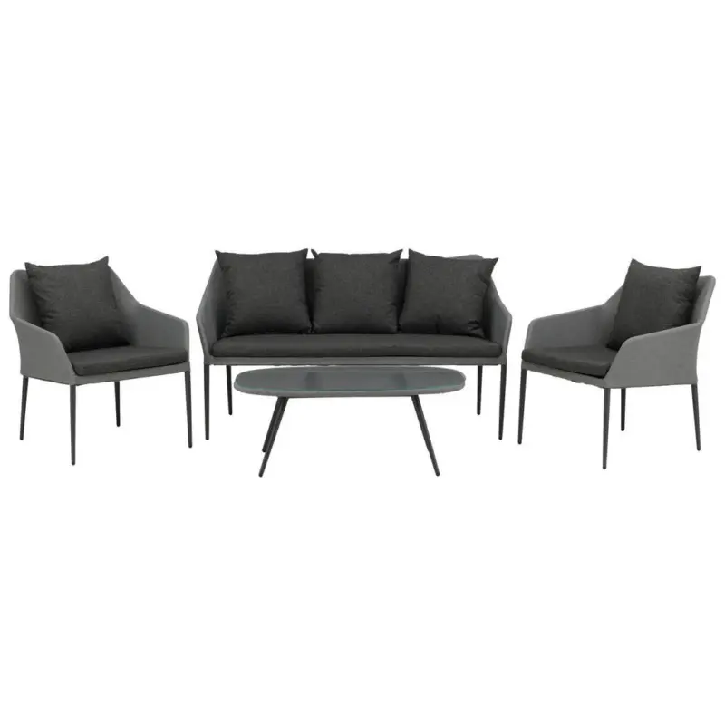 Loungegarnitur Aluminium