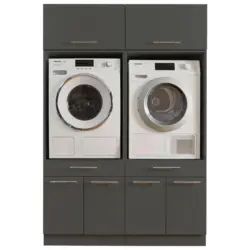 Hauswirtschaftsraum 135/200/67,5 cm in Anthrazit