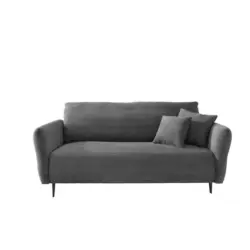 3-Sitzer-Sofa in Cord Grau