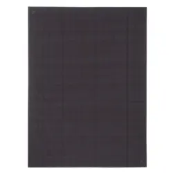 Tischdecke Textil Flachgewebe Anthrazit 130/170 cm