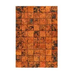 Webteppich 120/170 cm Orange