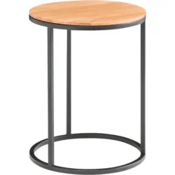 Beistelltisch in Holz 39/39/54 cm