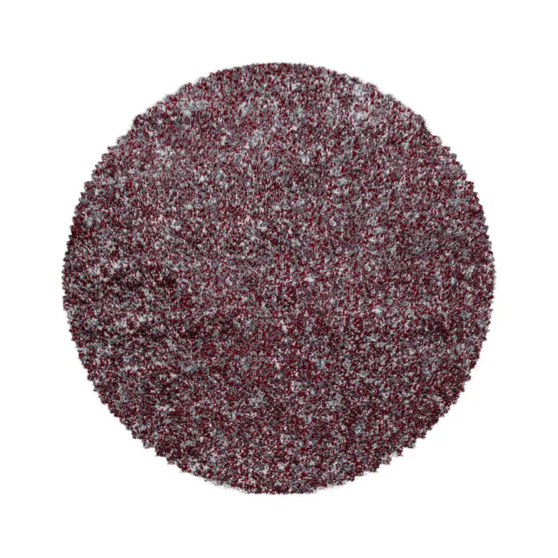 Hochflorteppich 80/80 cm Enjoy Rot