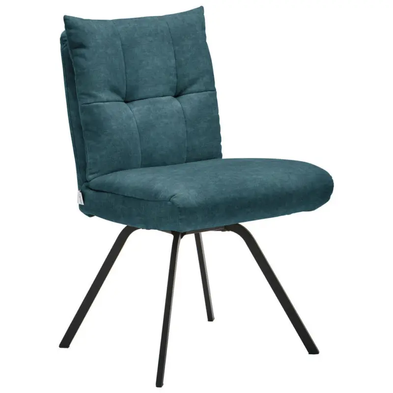 Stuhl Stoffauswahl, Typenauswahl, Gestellauswahl, Sitzfl&auml;che 180&deg; drehbar, automatische R&uuml;ckholfunktion Velours