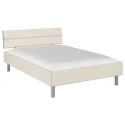 Bett 140/200 cm in Champagner