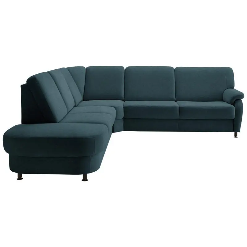Ecksofa in Flachgewebe Opal 287/269 cm