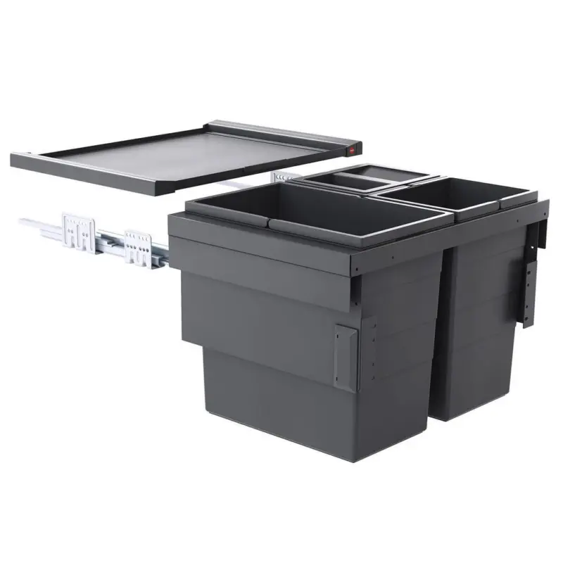 Einbauabfallsammler 54 l Kunststoff