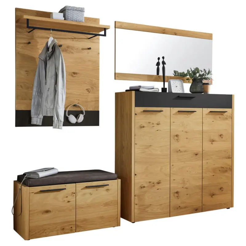 Garderobe 5-teilig in 225/195/41 cm