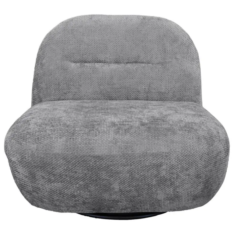 Sessel in Struktur Grau