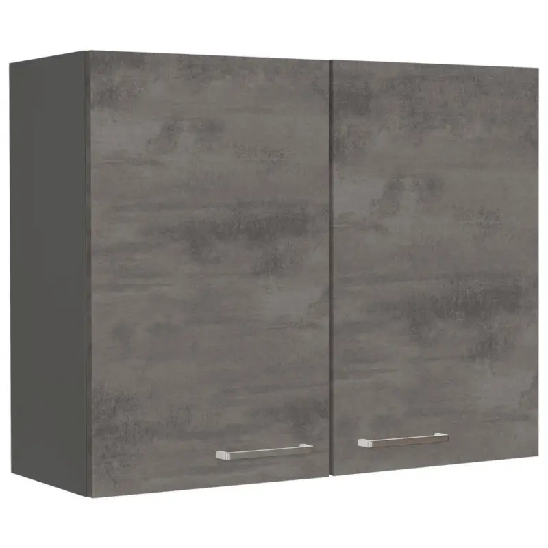 K&uuml;chenoberschrank 90/72/35 cm in Schieferfarben