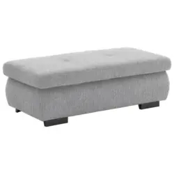 Hocker in Textil Greige