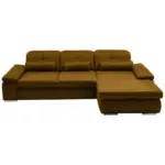 XXXLutz Lauterach - Ihr M&ouml;belhaus bei Bregenz Ecksofa in Flachgewebe Khaki 309/195 cm