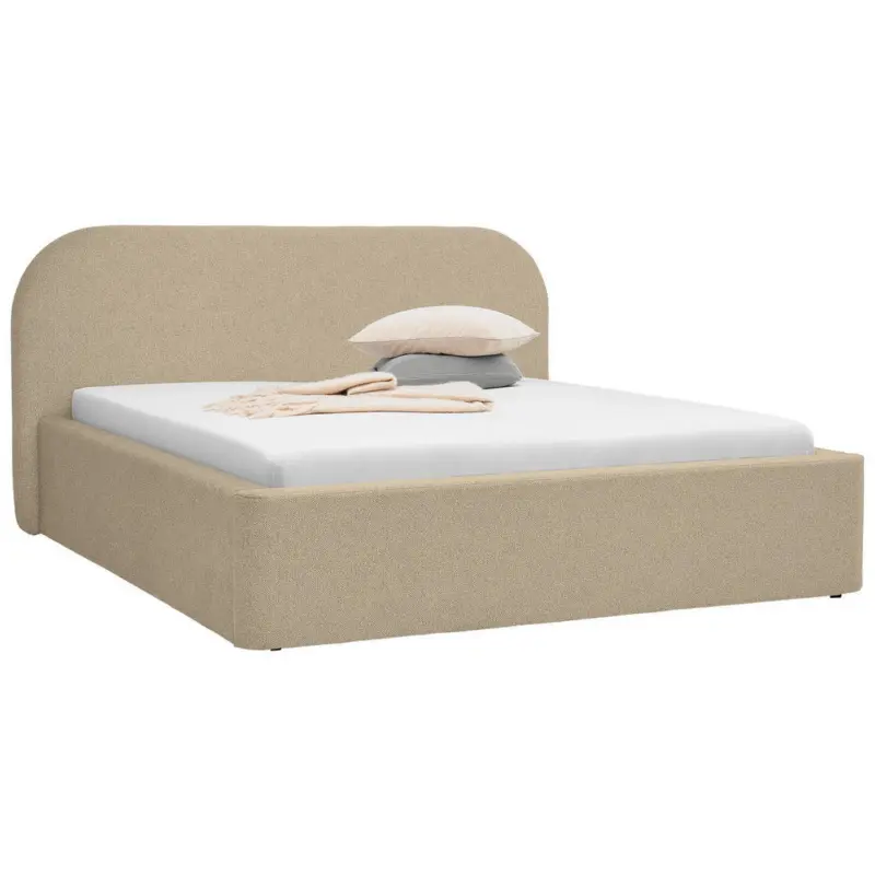 Polsterbett Greige 180/200 cm