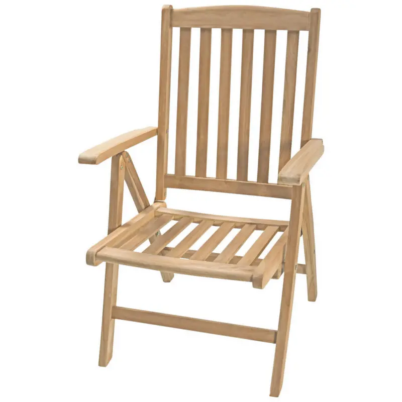 Gartenstuhl in Holz Braun
