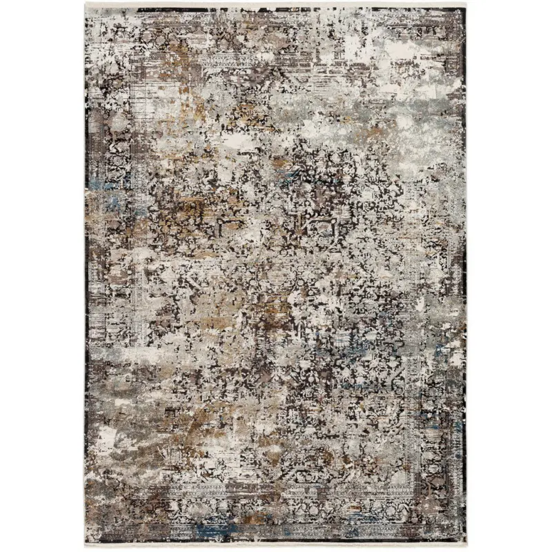 Webteppich 120/180 cm Le Mans Grau, Multicolor