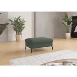 Hocker in Textil Gr&uuml;n