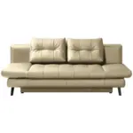 XXXLutz Lauterach - Ihr M&ouml;belhaus bei Bregenz Schlafsofa Liane in Echtleder Schlammfarben