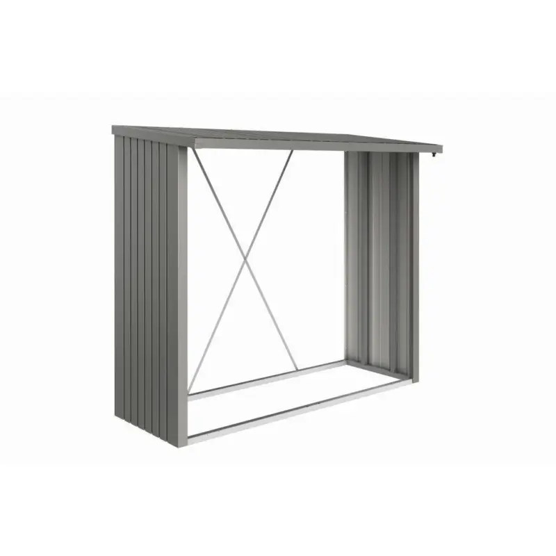 Kaminholzregal 229/199/102 cm Metall