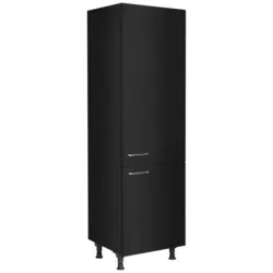 Ger&auml;teumbauschrank 60/216,6/58 cm in Schwarz