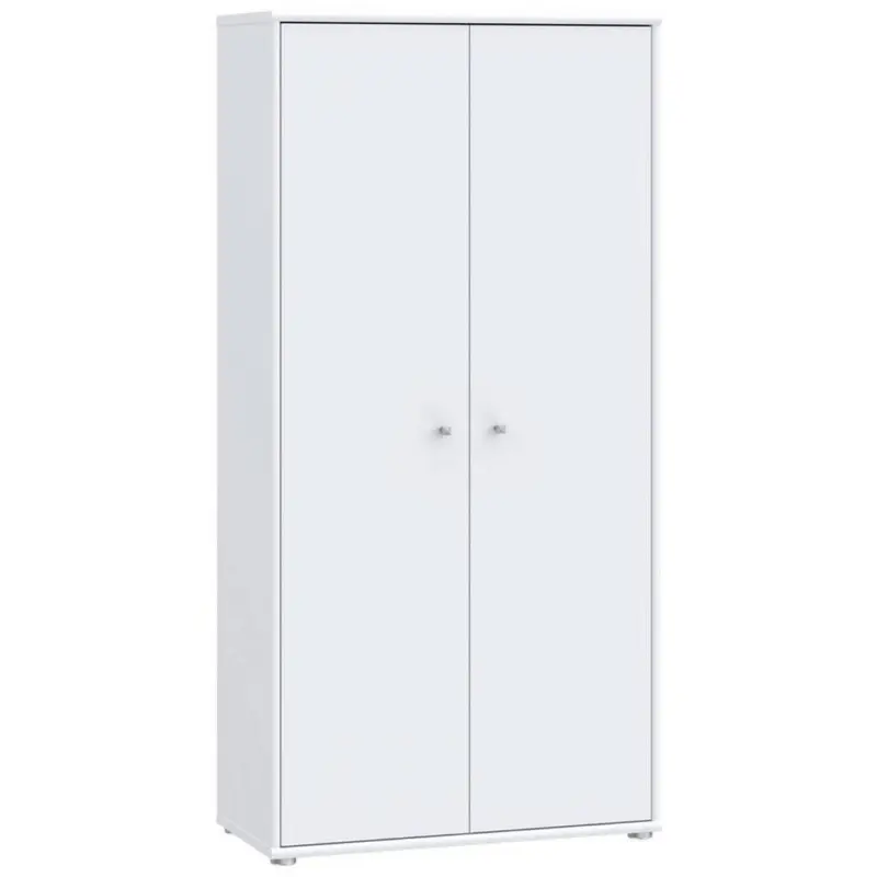 Dreht&uuml;renschrank in Wei&szlig;