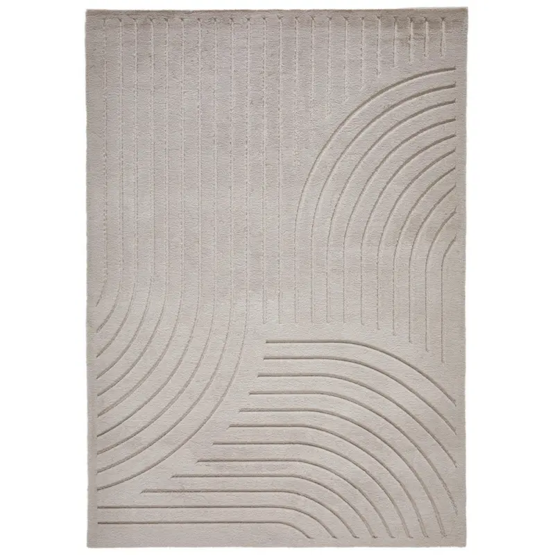 Hochflorteppich 80/150 cm Siena Taupe