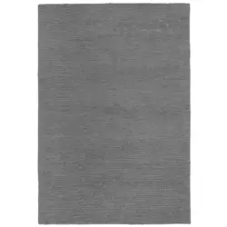 Wollteppich 160/230 cm Grau