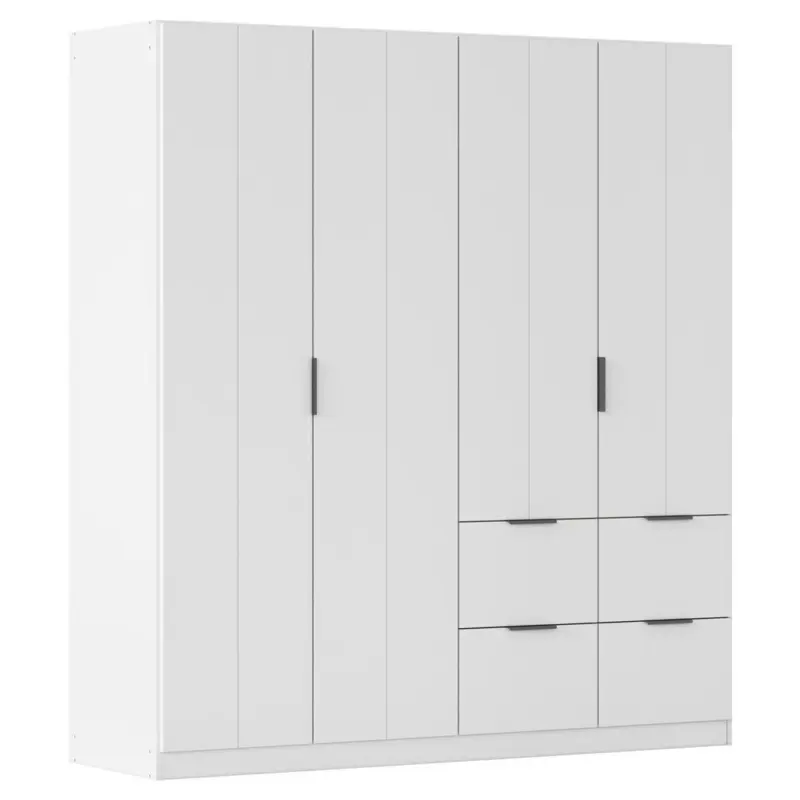 Dreht&uuml;renschrank in Wei&szlig;