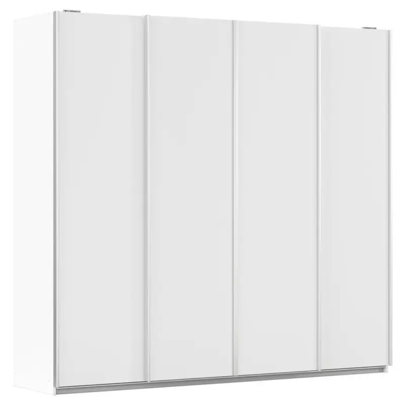 Schwebet&uuml;renschrank in Wei&szlig;