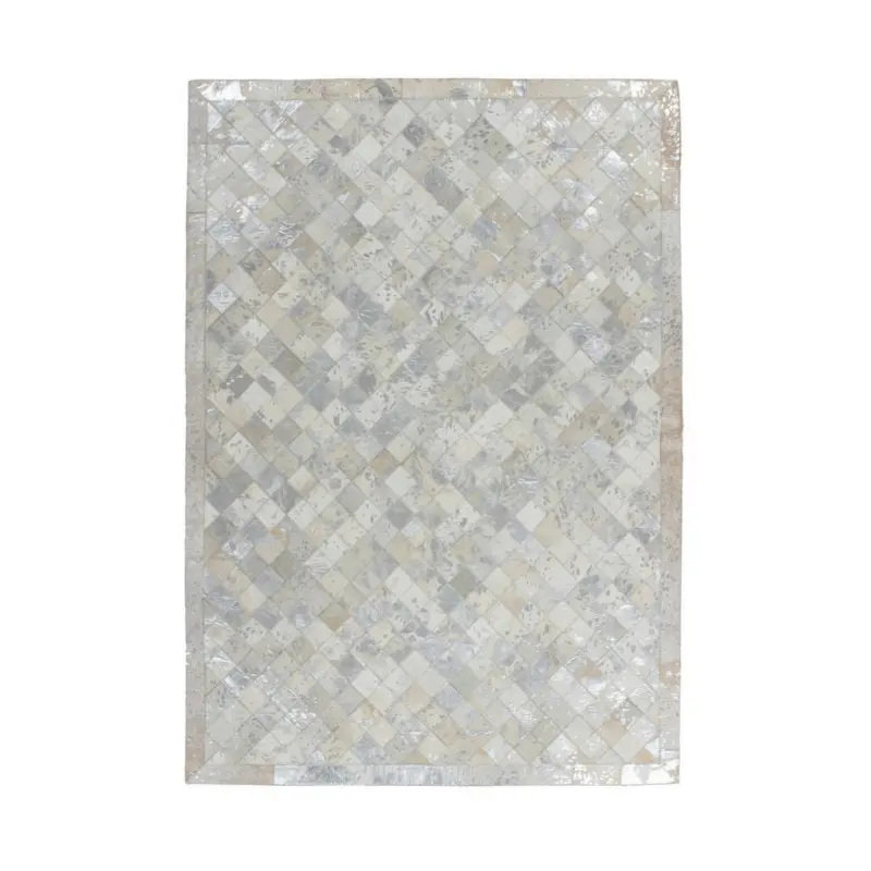 Flachwebeteppich 160/230 cm Lavish 210 Grau / Silber Grau, Silberfarben