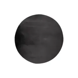 Hochflorteppich 160/160 cm Graphitfarben