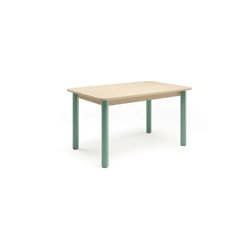 Esstisch in Metall, Holzwerkstoff 140/90/76 cm