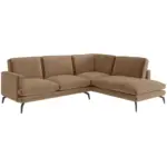 XXXLutz Lauterach - Ihr M&ouml;belhaus bei Bregenz Ecksofa Bali in Flachgewebe Braun 250/202 cm