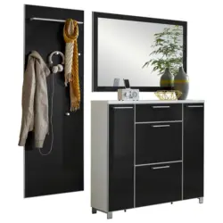 Garderobe 3-teilig in 190/195/31 cm