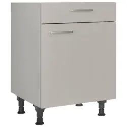 Schubkastenunterschrank 60/87/56 cm in Grau