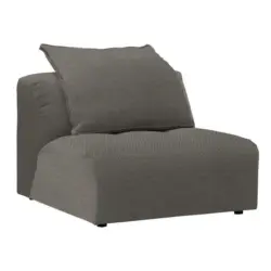 Sessel in Webstoff Grau